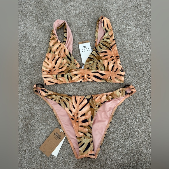 Billabong Hula Palm Bikini Set - Picture 1 of 4